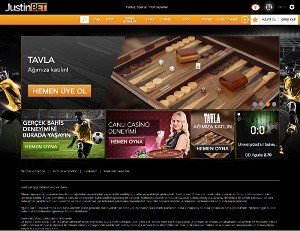 Justinbet Screenshot